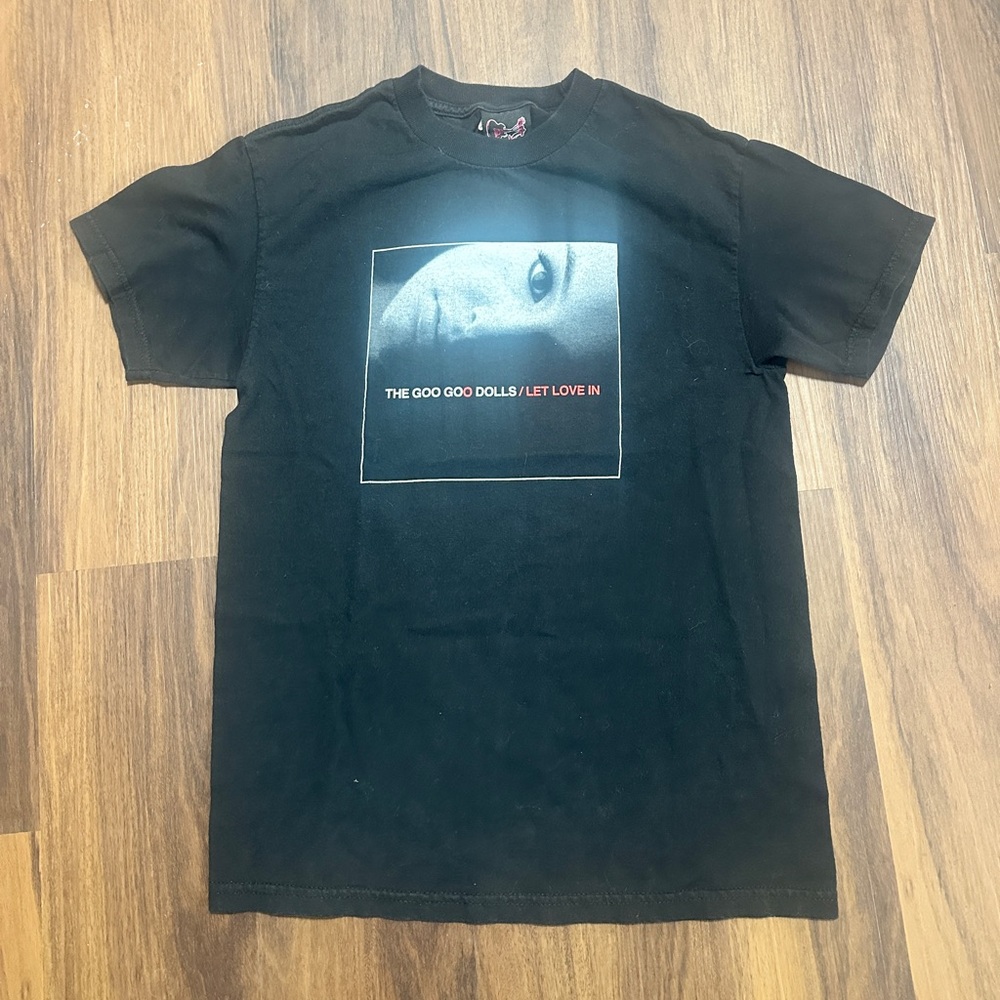 Cinder Block Vintage The Goo Goo Dolls Let Love In Tour Black Graphic Tee Shirt